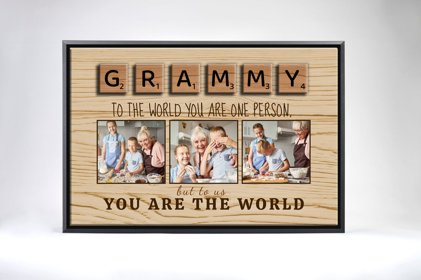 Grammy You Are The World Canvas